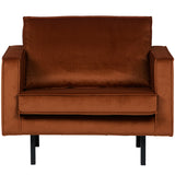 Rodeo Fauteuil Velvet Roest van BePureHome - laagste prijs offerte van PureWonen
