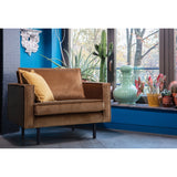 Rodeo Fauteuil Velvet Honinggeel van BePureHome – Luxe comfort op maat van PureWonen. Vraag naar de beste prijs.