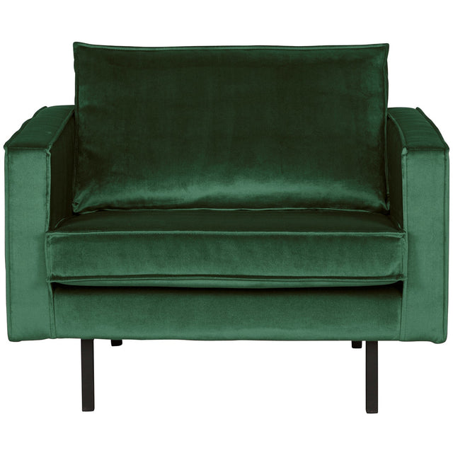 Rodeo Fauteuil Velvet Green Forest van BePureHome – Luxe comfort op maat van PureWonen. Vraag naar de beste prijs.