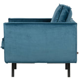 Rodeo Fauteuil Velvet Blue