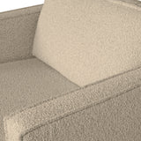 Rodeo Fauteuil Boucle Beige