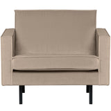 Rodeo Fauteuil Velvet Khaki van BePureHome - laagste prijs offerte van PureWonen