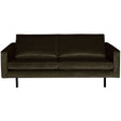Rodeo Bank 2,5 Zits Velvet Dark Green Hunter van BePureHome – Luxe comfort op maat van PureWonen. Vraag naar de beste prijs.