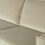 Rodeo Chaise Longue Bank Links Velvet Pistache