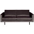 Rodeo Bank 2,5 Zits Velvet Antraciet van BePureHome – Luxe comfort op maat van PureWonen. Vraag naar de beste prijs.