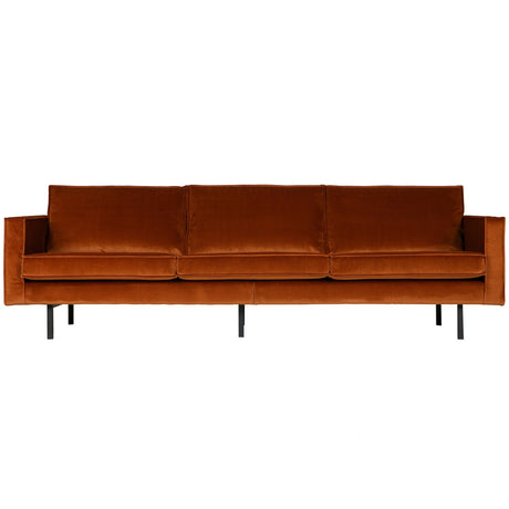 Rodeo Bank 3 Zits Velvet Roest van BePureHome – Luxe comfort op maat van PureWonen. Vraag naar de beste prijs.