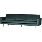Rodeo Bank 3 Zits Velvet Teal van BePureHome – Luxe comfort op maat van PureWonen. Vraag naar de beste prijs.