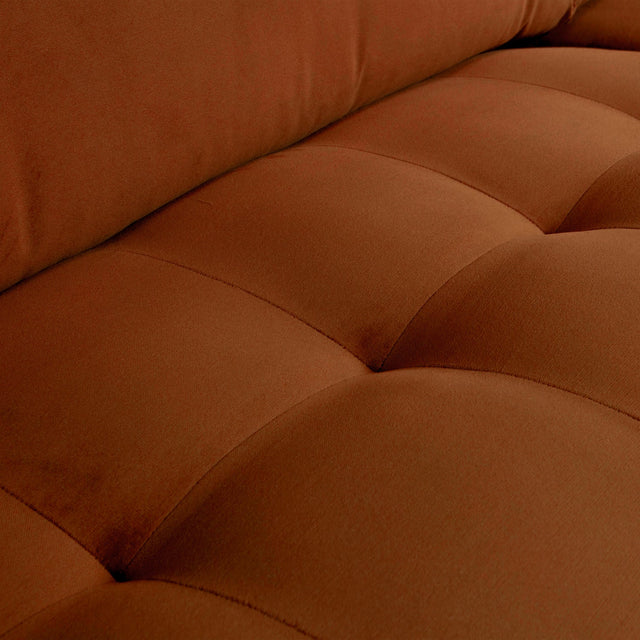 Rodeo Classic Bank 3 Zits Velvet Roest van BePureHome – Luxe comfort op maat van PureWonen. Vraag naar de beste prijs.