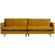 Rodeo Classic Bank 3 Zits Velvet Oker van BePureHome – Luxe comfort op maat van PureWonen. Vraag naar de beste prijs.