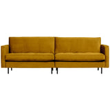 Rodeo Classic Bank 3 Zits Velvet Oker van BePureHome – Luxe comfort op maat van PureWonen. Vraag naar de beste prijs.