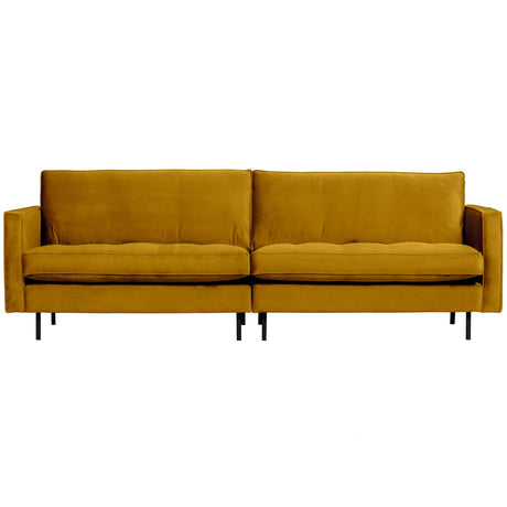 Rodeo Classic Bank 3 Zits Velvet Oker van BePureHome – Luxe comfort op maat van PureWonen. Vraag naar de beste prijs.