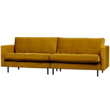 Rodeo Classic Bank 3 Zits Velvet Oker van BePureHome – Luxe comfort op maat van PureWonen. Vraag naar de beste prijs.