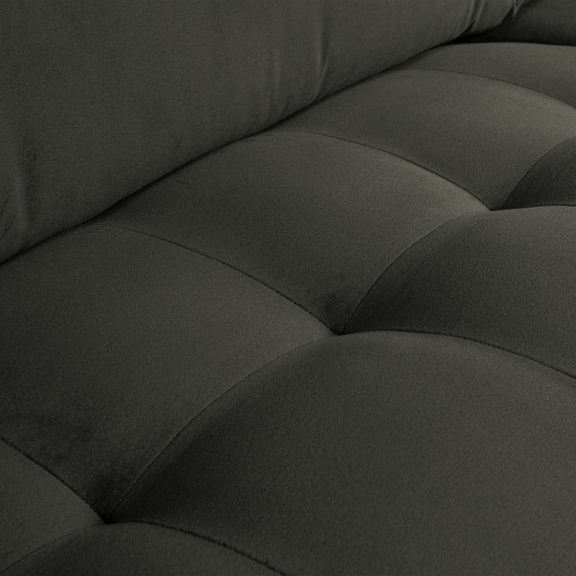 Rodeo Classic 3 Zits Bank Velvet Antraciet