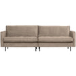 Rodeo Classic Bank 3 Zits Velvet Khaki van BePureHome – Luxe comfort op maat van PureWonen. Vraag naar de beste prijs.
