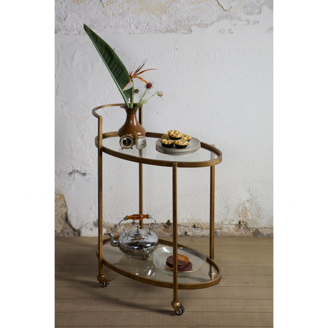 Push Trolley Metaal Antique Brass van BePureHome – Luxe comfort op maat van PureWonen. Vraag naar de beste prijs.