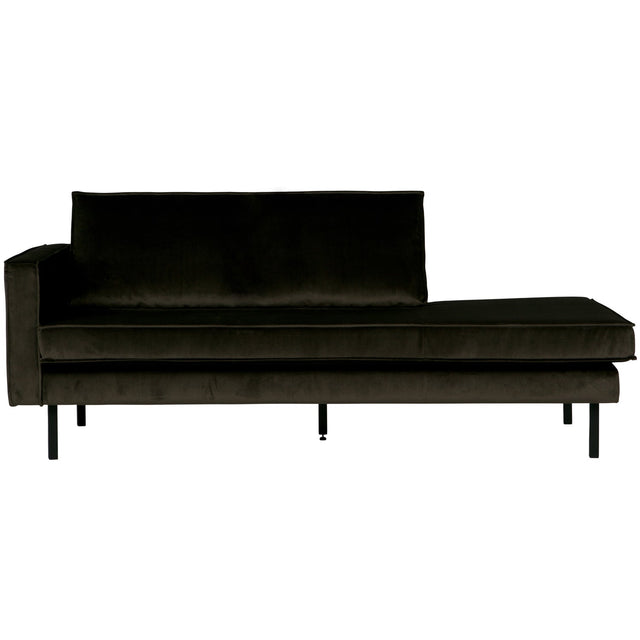 Rodeo Daybed Left Velvet Dark Green Hunter van BePureHome – Luxe comfort op maat van PureWonen. Vraag naar de beste prijs.