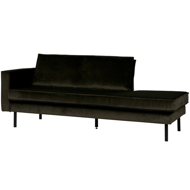Rodeo Daybed Left Velvet Dark Green Hunter van BePureHome – Luxe comfort op maat van PureWonen. Vraag naar de beste prijs.