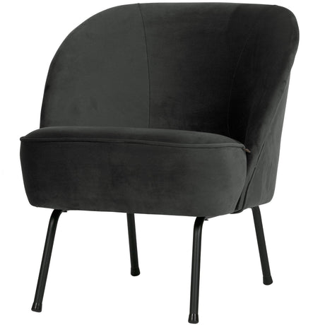 Vogue Fauteuil Fluweel Zwart van BePureHome – Luxe comfort op maat van PureWonen. Vraag naar de beste prijs.
