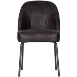 Vogue Eetkamerstoel Leer Zwart van BePureHome – Luxe comfort op maat van PureWonen. Vraag naar de beste prijs.