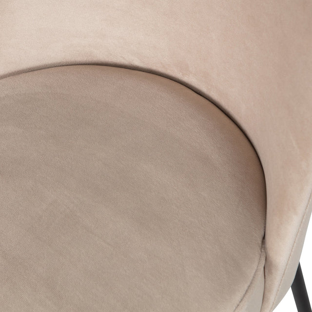 Vogue Eetkamerstoel Fluweel Khaki van BePureHome – Luxe comfort op maat van PureWonen. Vraag naar de beste prijs.