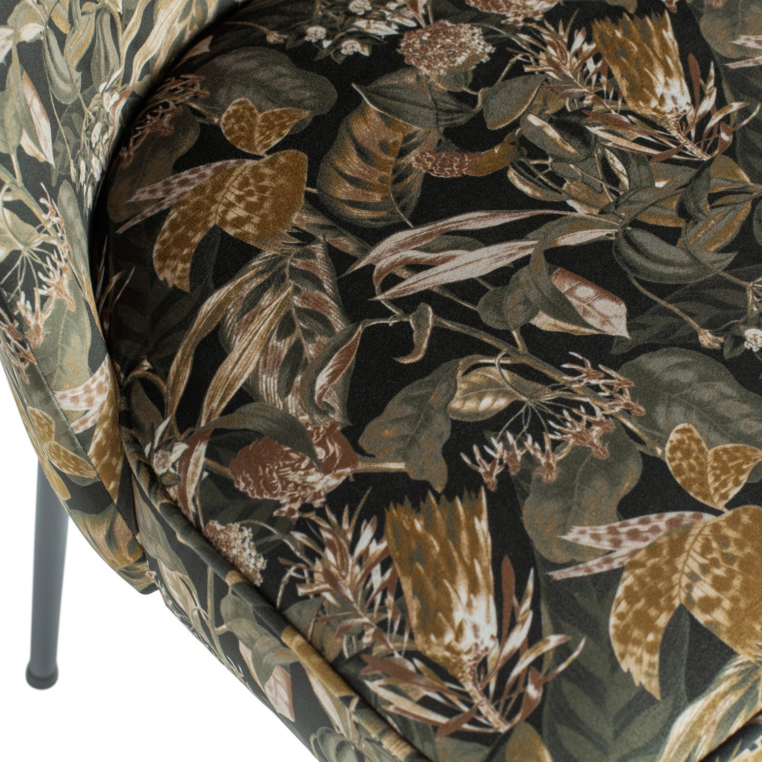 Vogue Eetkamerstoel Fluweel Bouquet Zwart van BePureHome – Luxe comfort op maat van PureWonen. Vraag naar de beste prijs.