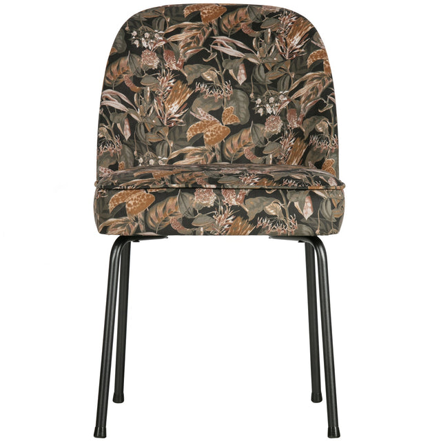 Vogue Eetkamerstoel Fluweel Bouquet Zwart van BePureHome – Luxe comfort op maat van PureWonen. Vraag naar de beste prijs.