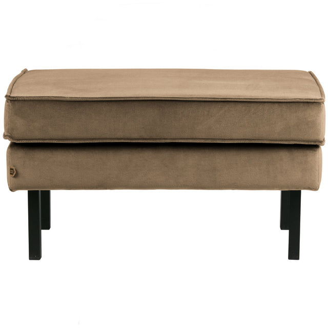 Rodeo Hocker Op Poten Velvet Taupe van BePureHome – Luxe comfort op maat van PureWonen. Vraag naar de beste prijs.