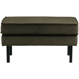 Rodeo Hocker Op Poten Velvet Dark Green Hunter van BePureHome – Luxe comfort op maat van PureWonen. Vraag naar de beste prijs.