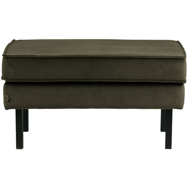 Rodeo Hocker Op Poten Velvet Dark Green Hunter van BePureHome – Luxe comfort op maat van PureWonen. Vraag naar de beste prijs.