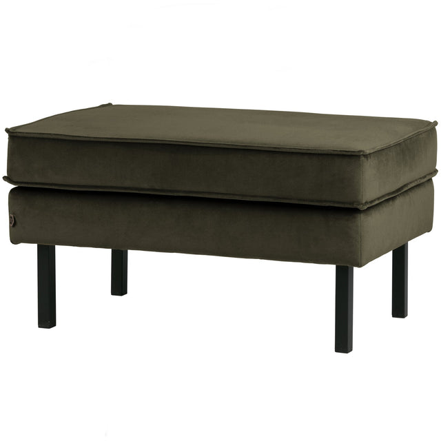 Rodeo Hocker Op Poten Velvet Dark Green Hunter van BePureHome – Luxe comfort op maat van PureWonen. Vraag naar de beste prijs.