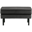 Rodeo Hocker Op Poten Velvet Antraciet van BePureHome – Luxe comfort op maat van PureWonen. Vraag naar de beste prijs.