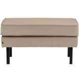 Rodeo Hocker Op Poten Velvet Khaki van BePureHome – Luxe comfort op maat van PureWonen. Vraag naar de beste prijs.