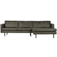 Rodeo Chaise Longue Rechts Army van BePureHome – Luxe comfort op maat van PureWonen. Vraag naar de beste prijs.