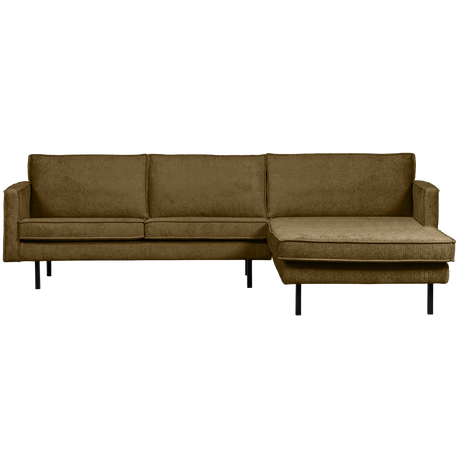 Rodeo Chaise Longue Rechts Structure Velvet Brass van BePureHome – Luxe comfort op maat van PureWonen. Vraag naar de beste prijs.