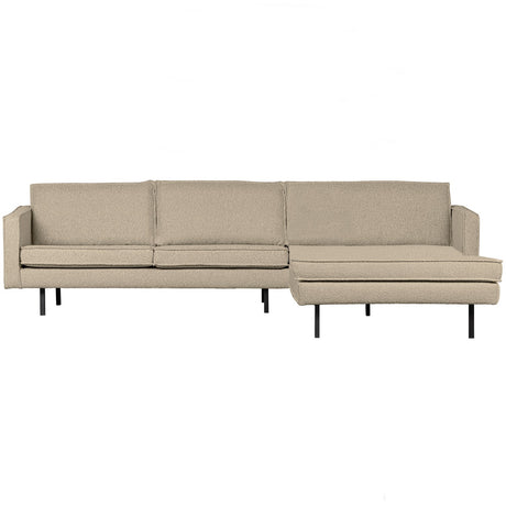 Rodeo Chaise Longue Rechts Boucle Beige van BePureHome – Luxe comfort op maat van PureWonen. Vraag naar de beste prijs.