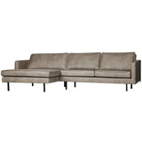 Rodeo Chaise Longue Links Elephant Skin van BePureHome - laagste prijs offerte van PureWonen