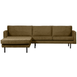 Rodeo Chaise Longue Links Structure Velvet Brass van BePureHome – Luxe comfort op maat van PureWonen. Vraag naar de beste prijs.