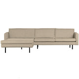 Rodeo Chaise Longue Links Boucle Beige van BePureHome – Luxe comfort op maat van PureWonen. Vraag naar de beste prijs.
