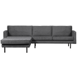 Rodeo Chaise Longue Links Structure Velvet Mountain van BePureHome – Luxe comfort op maat van PureWonen. Vraag naar de beste prijs.