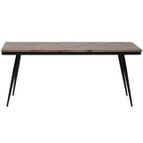 Rhombic Eettafel 180x90 Cm Hout/Metaal van BePureHome – Luxe comfort op maat van PureWonen. Vraag naar de beste prijs.