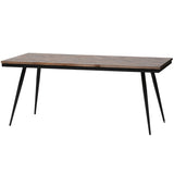 Rhombic Eettafel 180x90 Cm Hout/Metaal van BePureHome – Luxe comfort op maat van PureWonen. Vraag naar de beste prijs.
