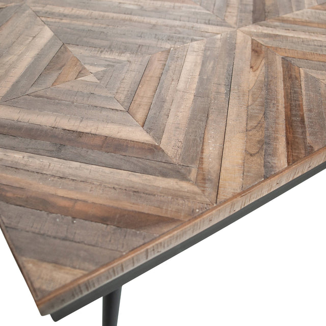 Rhombic Eettafel 180x90 Cm Hout/Metaal van BePureHome – Luxe comfort op maat van PureWonen. Vraag naar de beste prijs.