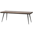 Rhombic Eettafel 220x90 Cm Hout/Metaal van BePureHome – Luxe comfort op maat van PureWonen. Vraag naar de beste prijs.