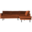 Rodeo Hoekbank Rechts Velvet Roest van BePureHome – Luxe comfort op maat van PureWonen. Vraag naar de beste prijs.