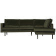Rodeo Hoekbank Rechts Velvet Dark Green Hunter van BePureHome – Luxe comfort op maat van PureWonen. Vraag naar de beste prijs.