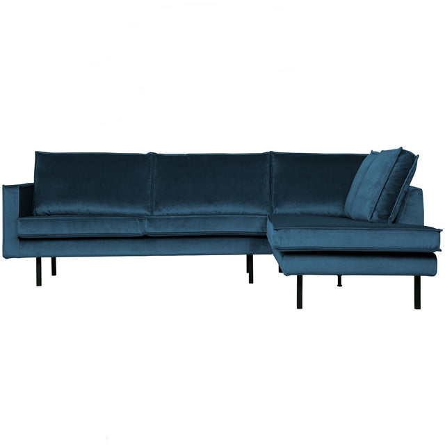 Rodeo Hoekbank Rechts Velvet Blue van BePureHome – Luxe comfort op maat van PureWonen. Vraag naar de beste prijs.