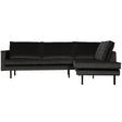 Rodeo Hoekbank Rechts Velvet Antraciet van BePureHome – Luxe comfort op maat van PureWonen. Vraag naar de beste prijs.