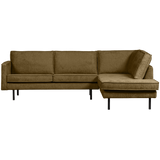 Rodeo Hoekbank Rechts Structure Velvet Brass van BePureHome – Luxe comfort op maat van PureWonen. Vraag naar de beste prijs.
