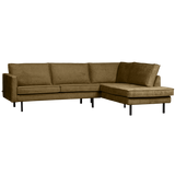 Rodeo Hoekbank Rechts Structure Velvet Brass van BePureHome – Luxe comfort op maat van PureWonen. Vraag naar de beste prijs.