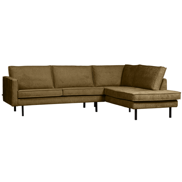Rodeo Hoekbank Rechts Structure Velvet Brass van BePureHome – Luxe comfort op maat van PureWonen. Vraag naar de beste prijs.